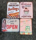 Metalen reclamebord 15€ per stuk, Collections, Marques & Objets publicitaires, Enlèvement, Comme neuf, Panneau publicitaire