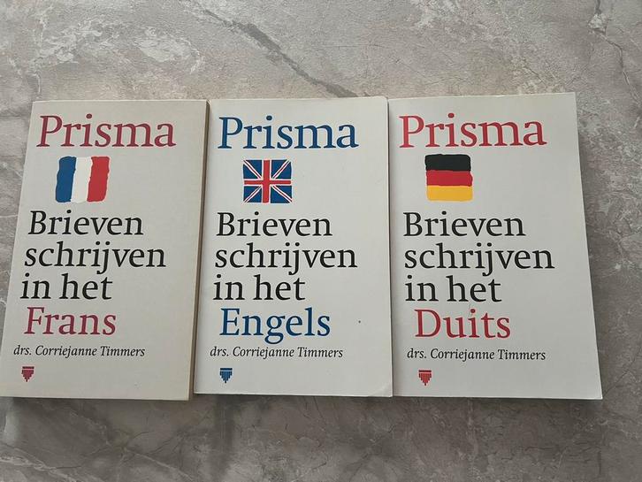 Brieven schrijven in het Frans, Engels & Duits, Boeken, Wetenschap, Zo goed als nieuw, Ophalen