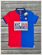 RIVER WOODS - POLO COURTES MANCHES CUSTOM FIT NEUF – T.: S, Kleding | Heren, Polo's, Ophalen of Verzenden, Nieuw, Maat 46 (S) of kleiner