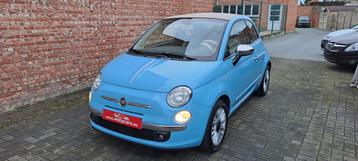 Fiat 500C 1.2i Cabrio*Lounge*Airco*Alu velgen*Bluetooth*Topp