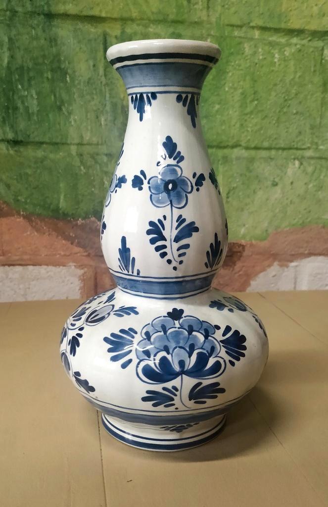 Delfts blauw vaasje, Antiek en Kunst, Antiek | Keramiek en Aardewerk, Ophalen of Verzenden