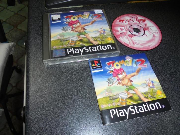 Playstation 1 Tombi 2 (orig-compleet), Games en Spelcomputers, Games | Sony PlayStation 1, Gebruikt, 1 speler, Verzenden