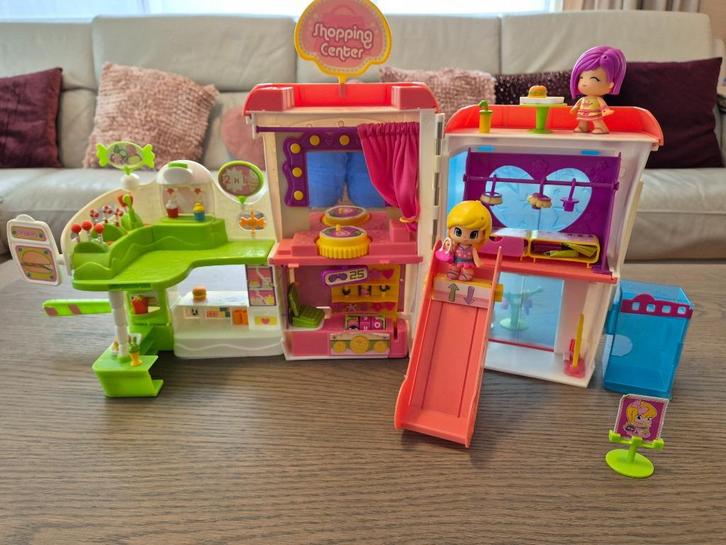 Pinypon shopping center, Kinderen en Baby's, Speelgoed | Poppenhuizen, Zo goed als nieuw, Poppenhuis, Ophalen