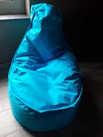 Blauwe zitzak, Huis en Inrichting, Zitzakken, Ophalen of Verzenden, Zo goed als nieuw, Blauw, Zitzak