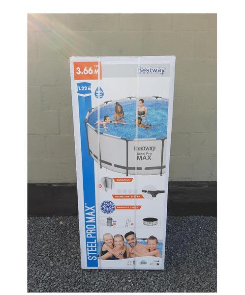 Piscine tubulaire NEUVE 366*122 avec accessoires, Tuin en Terras, Zwembad-toebehoren, Nieuw, Overige typen, Ophalen