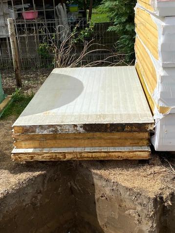 Sandwichpanelen, Enlèvement, Utilisé, Autres matériaux, Moins de 20 mm