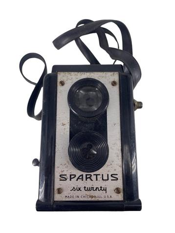 Spartus Box Camera Six Twenty Bakélite - 1940 USA