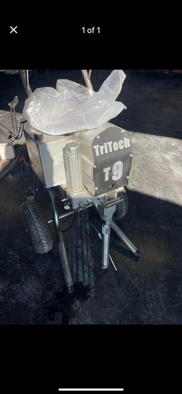 Spuitmachine verfmachine tritech T9  beschikbaar voor biedingen