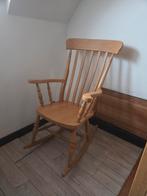 Fauteuil à bascule, Comme neuf, Brun, Enlèvement, Bois