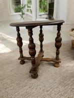 vintage houten bijzettafel / etagere / plantentafel, Antiek en Kunst, Ophalen of Verzenden