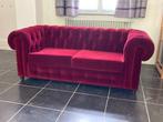 2-zit en 1-zit chesterfield, Huis en Inrichting, Zetels | Zetels, Ophalen, Gebruikt, Hout, Chesterfield