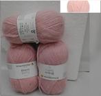 pelote de laine , bravo softy , lot 3 boules , coloris pêche, Ophalen of Verzenden, Nieuw, Breien of Haken, Naald