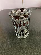 Magnifique vase en cristal du val st Lambert, Antiquités & Art