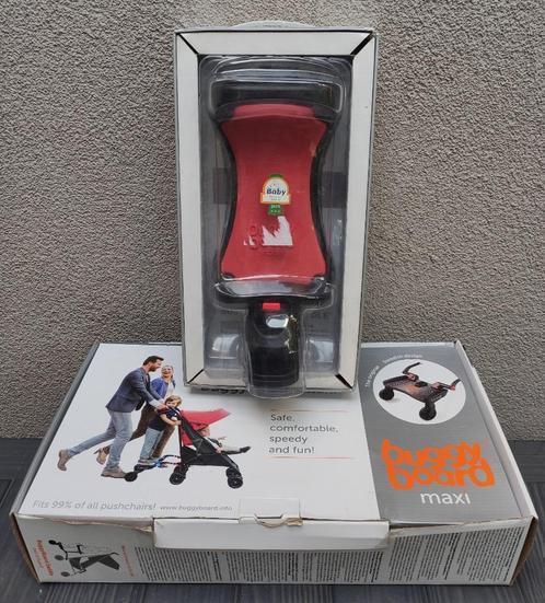 Lascal Buggy Board Maxi+Lascal Zitje/Saddle, Kinderen en Baby's, Kinderwagens en Combinaties, Gebruikt, Overige merken, Ophalen of Verzenden
