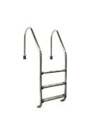 Zwembadladder Inox 4 treden, Tuin en Terras, Ophalen, Zo goed als nieuw