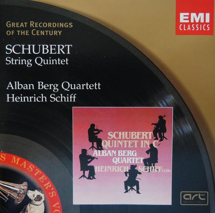 String Quintett/ Schubert- Alban Berg Quartett/ Schiff - DDD, CD & DVD, CD | Classique, Comme neuf, Musique de chambre, Enlèvement ou Envoi