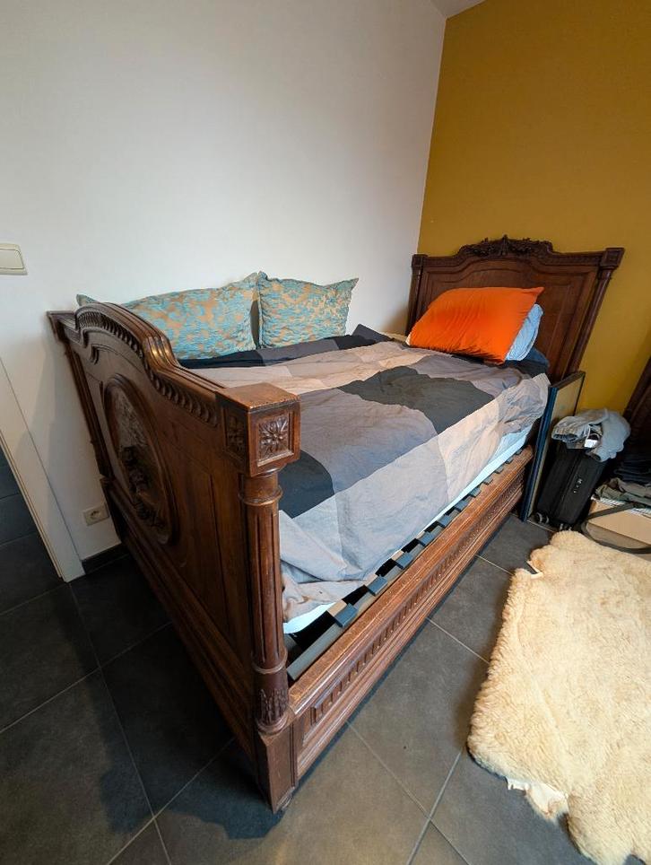 Prachtige antieke bedden set (2x) – 19e eeuw, Antiek en Kunst, Antiek | Meubels | Bedden, Ophalen