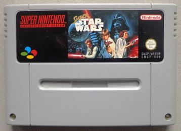 Super Star Wars voor de Europese Super Nintendo  beschikbaar voor biedingen