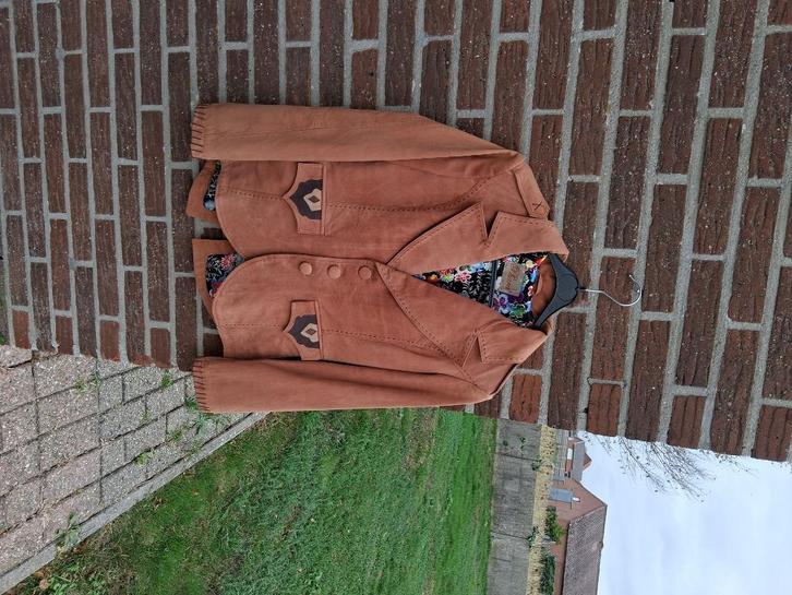 Dames Leer Jas Phard Mt M, Kleding | Dames, Jassen | Winter, Nieuw, Maat 38/40 (M), Bruin, Ophalen of Verzenden