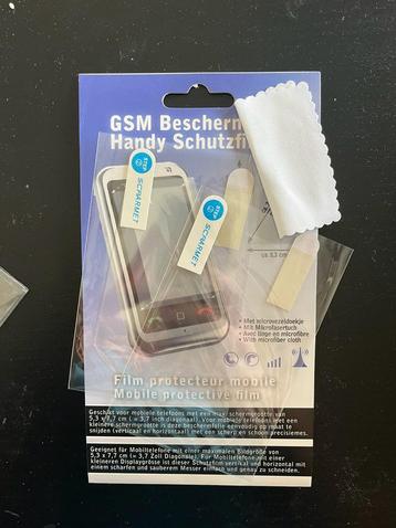 Screenprotector set van 2 stuks nieuw