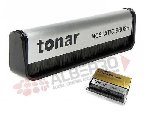 Tonar Nostatic Koolstofvezel Antistatische Platenborstel, Audio, Tv en Foto, Platenspelers, Nieuw, Ophalen of Verzenden