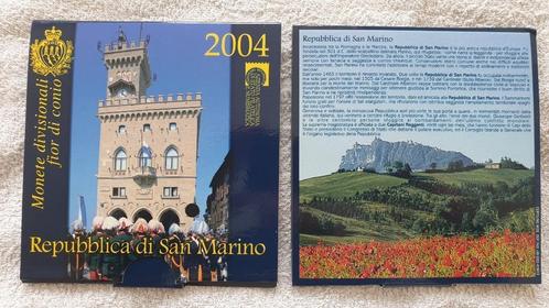 San Marino FDC set 2004, Postzegels en Munten, Munten | Europa | Euromunten, Setje, Overige waardes, San Marino, Ophalen of Verzenden