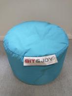 Blauwe poef Sit&Joy, Zitzak, Blauw, Gebruikt, Ophalen