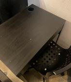 Bureau & stoel, Huis en Inrichting, Bureaus, Ophalen, In hoogte verstelbaar, Gebruikt, Bureau