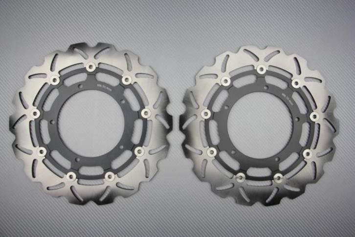 Paire de Disques 320 mm pour YAMAHA YZF R1 / R6 / MT10 / FZ1, Motoren, Accessoires | Overige, Nieuw, Ophalen of Verzenden