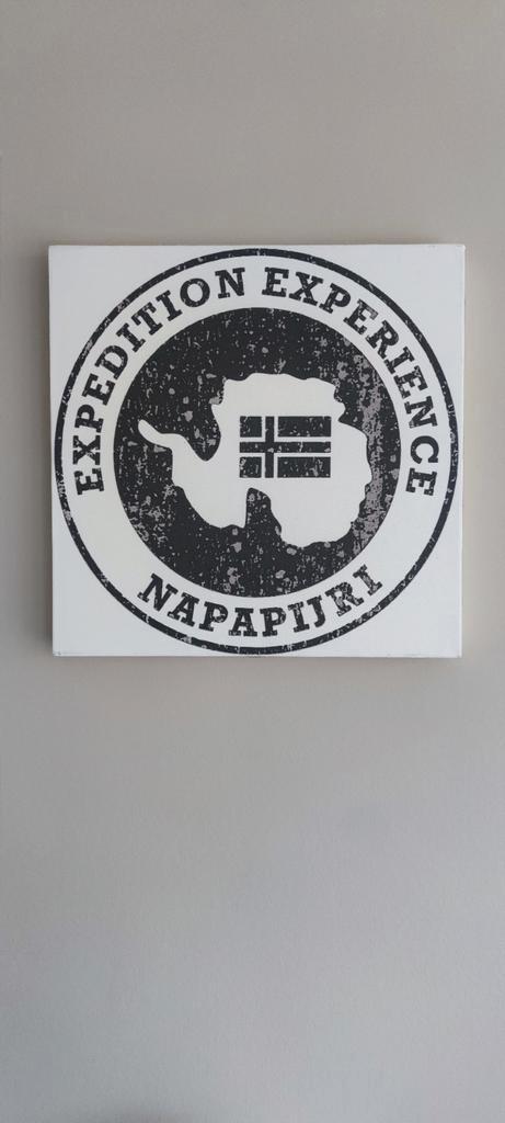 COLLECTOR'S ITEM Naparijri print op doek 40x40, Huis en Inrichting, Woonaccessoires | Wanddecoraties, Zo goed als nieuw, Ophalen of Verzenden
