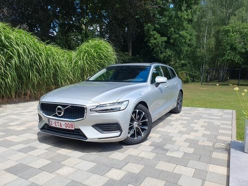 Volvo V60 mild hybrid 2021, Auto's, Volvo, Particulier, V60, Benzine, Euro 6, Break, 5 deurs, Automaat, Zilver of Grijs, Zwart