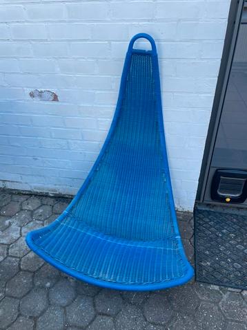 Blauwe hangstoel merk Ikea., Ophalen, Gebruikt, Eenpersoons, Buiten