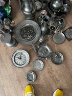 Collectie decoratieve voorwerpen van tin (pewter) – vintage, Antiek en Kunst, Ophalen
