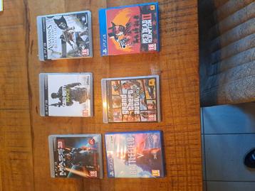 Ps3 en ps4 games   beschikbaar voor biedingen