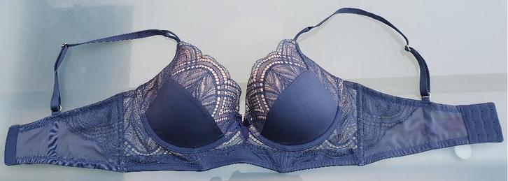 Mooie beha van Hunkemöller maat 80/95C, Kleding | Dames, Ondergoed en Lingerie, BH, Blauw, Ophalen of Verzenden