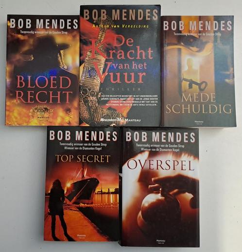 Boeken Bob Mendes, Boeken, Thrillers, Gelezen, Ophalen of Verzenden
