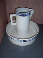 Oude duitse lampetset of waskom met waterkan, Ophalen of Verzenden