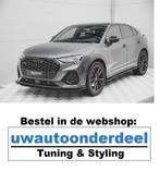 Maxton Design Audi Q3 Sportback Spoiler Lip Splitter, Auto-onderdelen, Nieuw, Ophalen of Verzenden, Audi