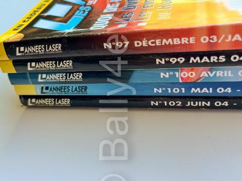 Les Années Laser N 97-99-100-101-102, Boeken, Film, Tv en Media, Gelezen, Film- of Tv-bewerking, Ophalen of Verzenden
