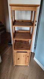 Stevig houten rek, Huis en Inrichting, Badkamer | Badkamermeubels, Ophalen, (Half)hoge kast, Minder dan 50 cm, Gebruikt