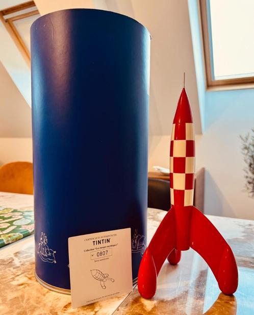 Fusée Lunaire Tintin 29 cm, Verzamelen, Beelden en Beeldjes, Zo goed als nieuw, Overige typen, Ophalen of Verzenden