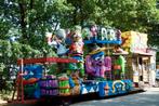 Carnavalswagens, Ophalen
