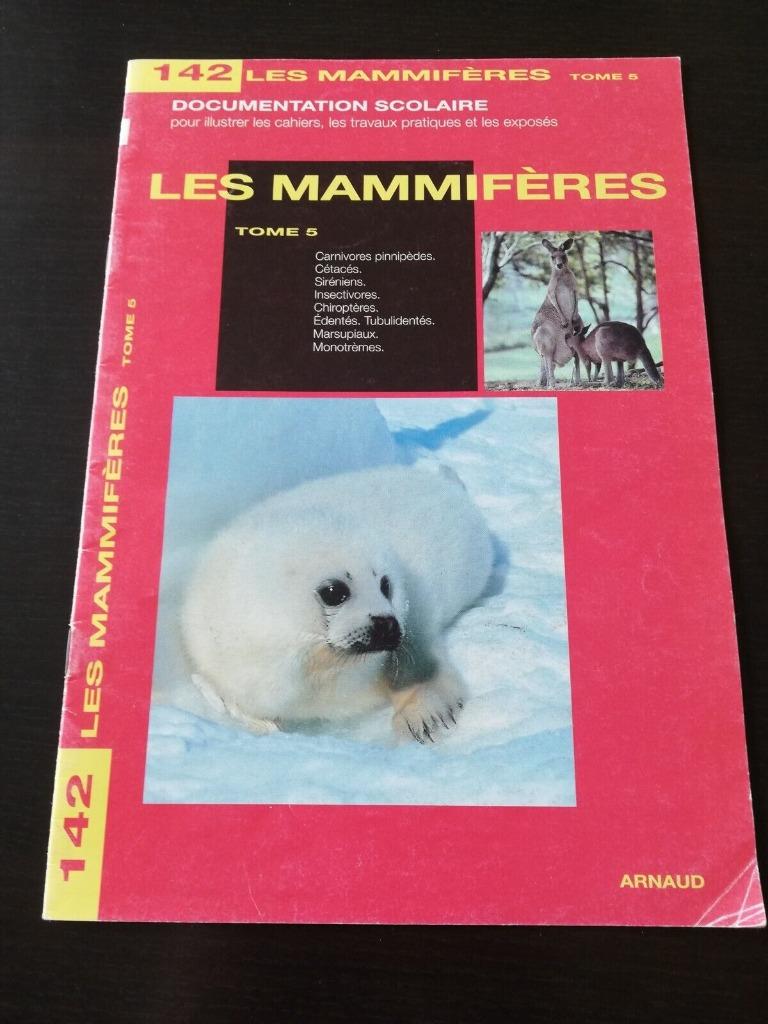 gratuit fascicule livret Les Mammifères tome 5 n142, Livres, Livres scolaires, Utilisé, Enlèvement ou Envoi