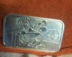 1oz .999 fine zilver Mickey mouse steam boat willy 1928, Postzegels en Munten, Edelmetalen en Baren, Ophalen of Verzenden, Zilver