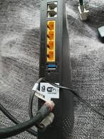 Ziggo router TC7210.Z modem met tv splitter. Van Technicolor, Telecommunicatie, Gebruikt, Ophalen of Verzenden, Accessoires