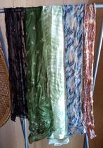 Mooie fijne sjaaltjes : 3 vierkante en 15 lange , 1€/sjaal, Ophalen of Verzenden, Sjaal