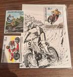 Lotje postzegels motorcross, Postzegels en Munten, Ophalen of Verzenden, Postfris, Sport
