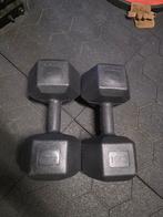 Dumbells 10kg, Sport en Fitness, Fitnessmaterialen, Ophalen of Verzenden, Zo goed als nieuw, Dumbbell