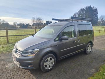 caddy 2.0 55KW 2019, Autos, Argent ou Gris, Euro 6, 7 places, Boîte manuelle