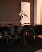 Design eetkamertafel met stoelen, Huis en Inrichting, Fauteuils, Ophalen